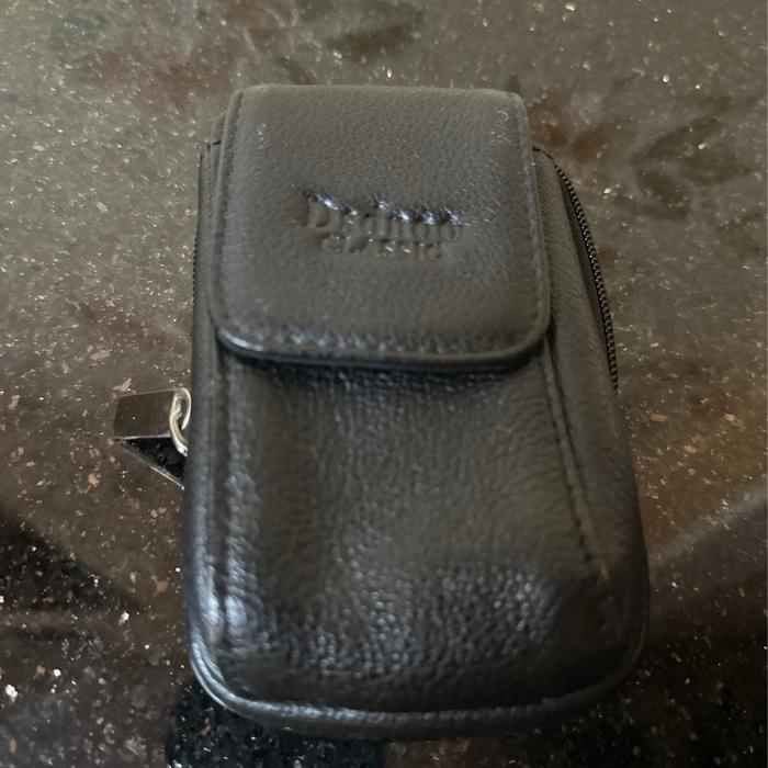 DOMPET PRIA PINGGANG HP MINI HITAM
