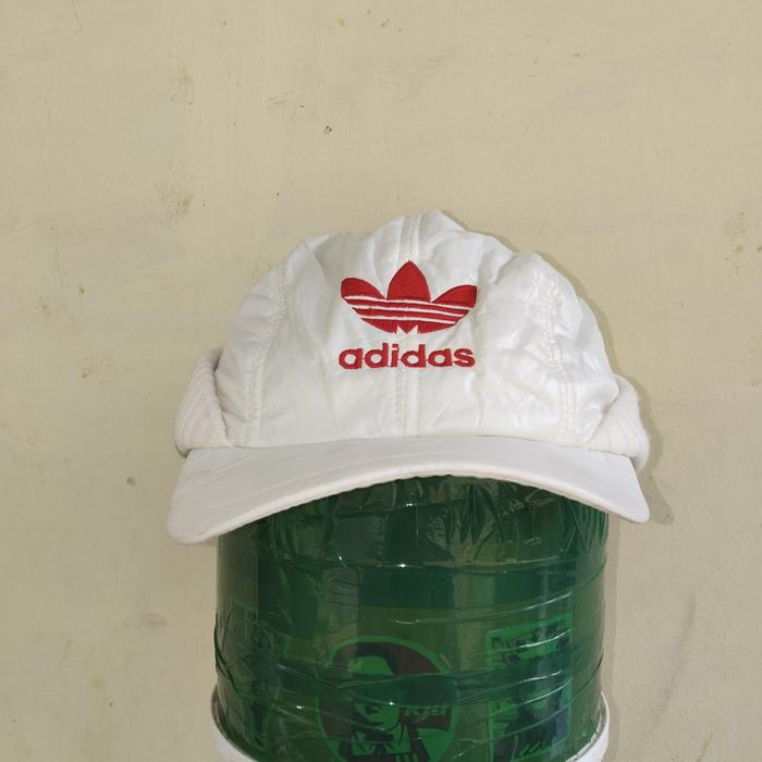 Topi Snapback Outdorr 5 panel , earflap , Vintage 98 size M