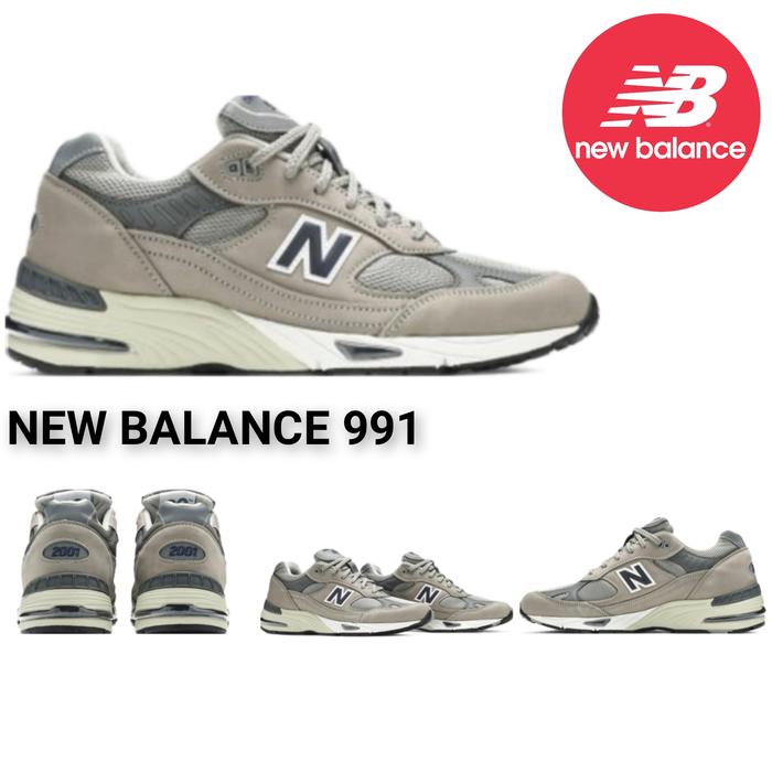 Sepatu NB New Balance 991 England Anniversary Grey