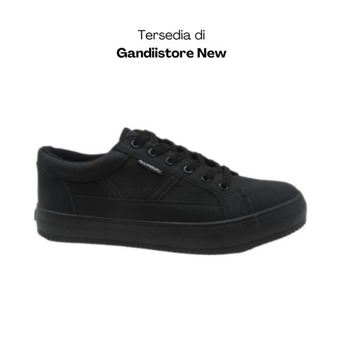 Sepatu Sneakers Pria Airwalk Caelan AIWXF240702M Mono Full Black Men