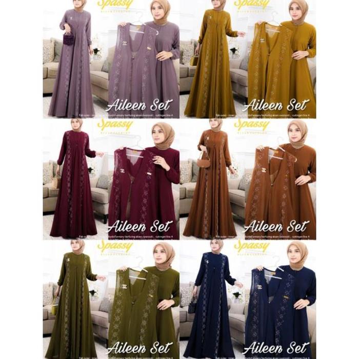 Premium Aileen Set / Asmora Dress / Azirra Set / Kayla Dress / Ada Ukuran Jumbo Diskon