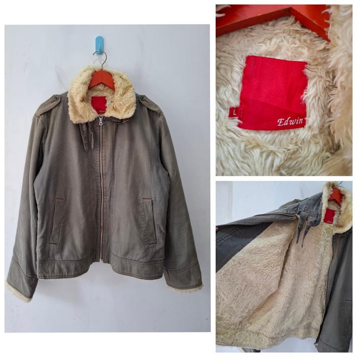 preloved 4784 edwin jacket second branded
