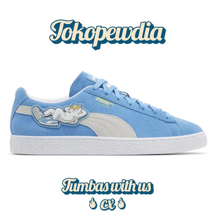 Puma Suede RIPNDIP Regal Blue White (393537 01)