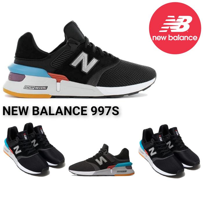 Sepatu NB New Balance 997s Black White