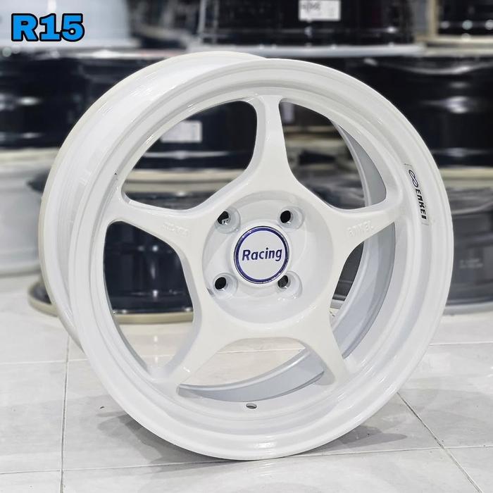 velg racing ring 15 ENKEI TULANG ET 40 velg mobil r15 brio mobilio Agya corolla soluna sigra ignis c