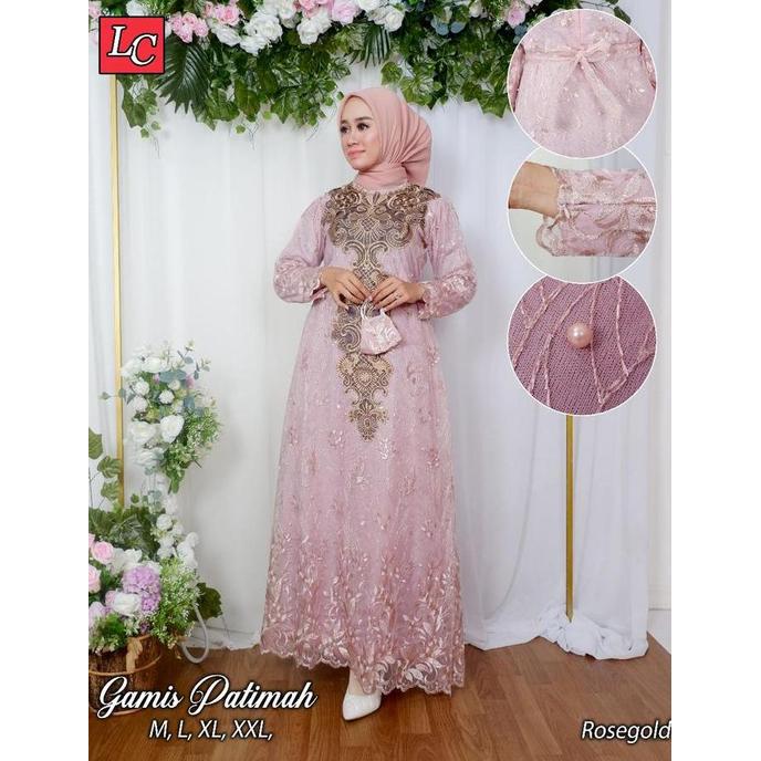 GAMIS FATIMAH BORDIR / GAMIS BORDIR