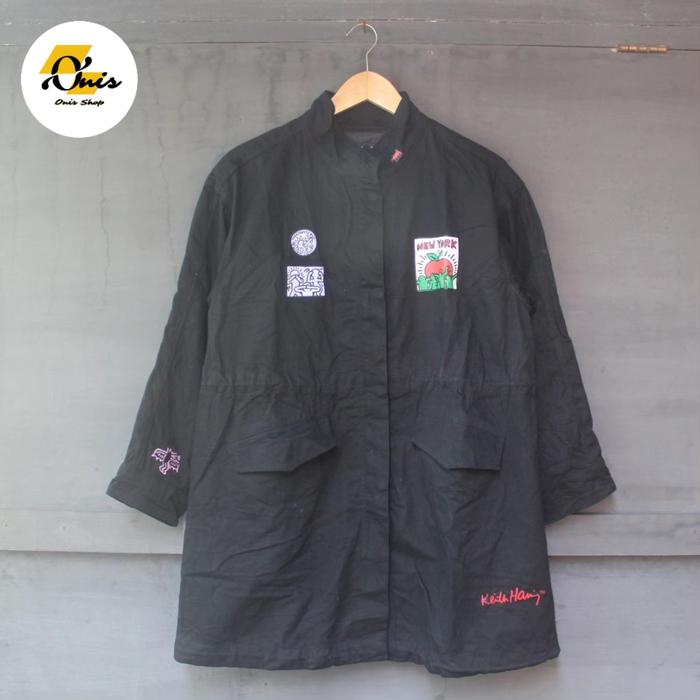 Jaket Parka Wanita Keith Haring - Size 95/L