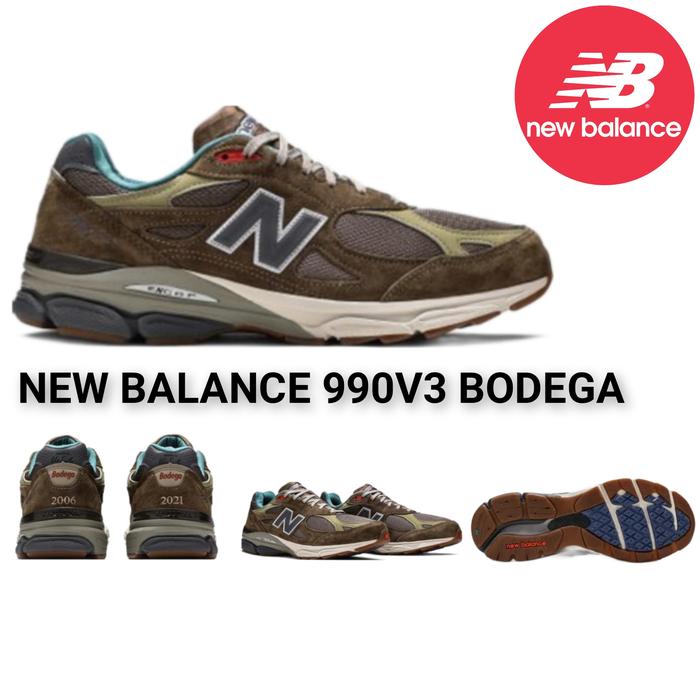 Sepatu NB New Balance 990 V3 Bodega