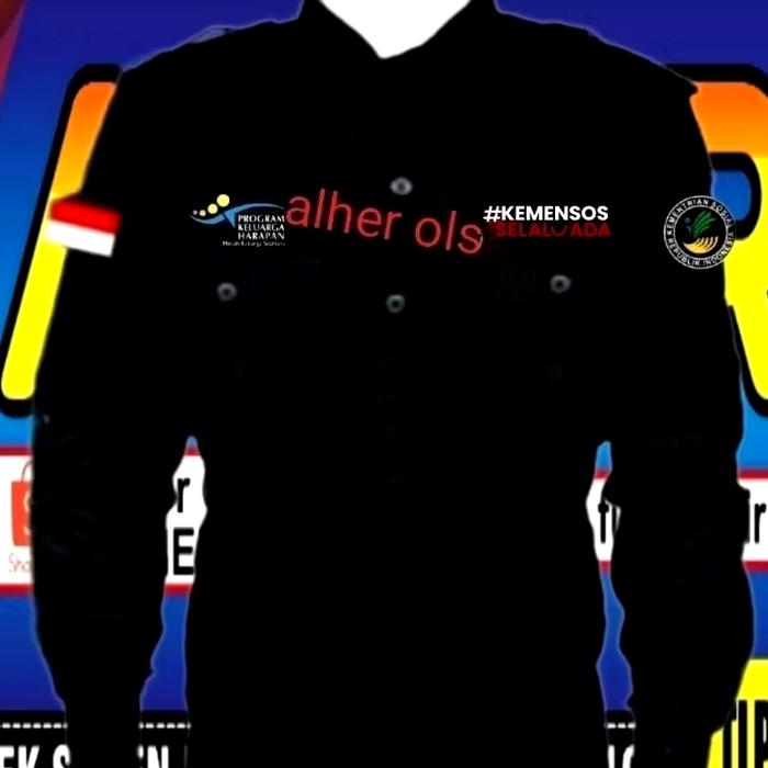 kemensos selalu ada kemeja PKH baju PKH seragam PKH baju kerja PKH kemeja Kemensos baju kemensos ser