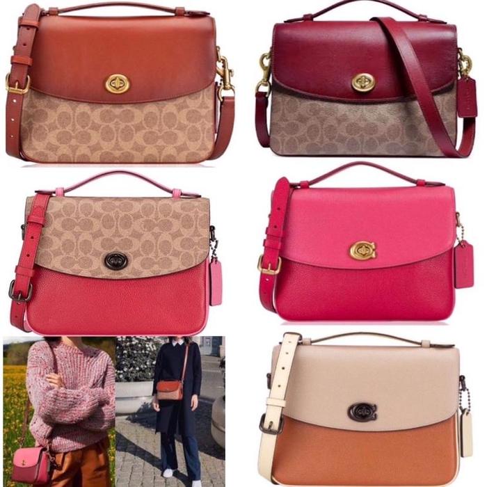 COACH CASSIE TOP HANDLE BAG READY STOCK