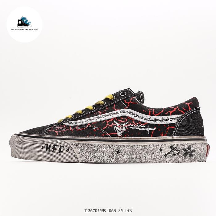 Sepatu Vans Old Skool Style 36 X Stranger Things