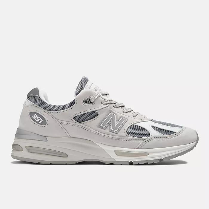New Balance 991 v2 Nimbus Cloud Light Grey Made In UK U991LG2 NB 991v2
