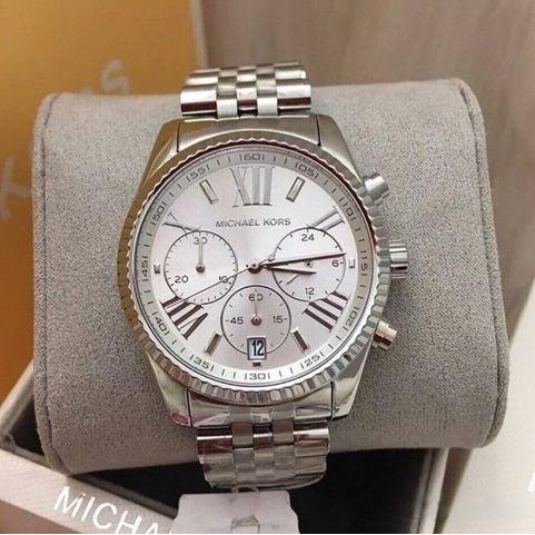 JAM TANGAN WANITA MICHAEL KORS MK5555 / MK 5555 LEXINGTON ORIGINAL