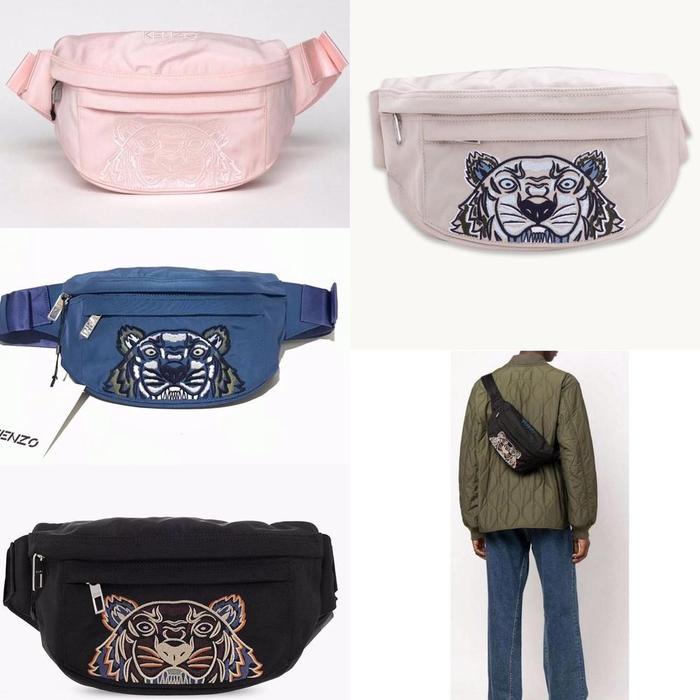 KENZO BUMBAG REGULAR TIGER ORIGINAL READY STOCK