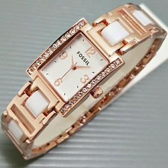 Jam Tangan Wanita/Cewek Fossil Rantai Limited