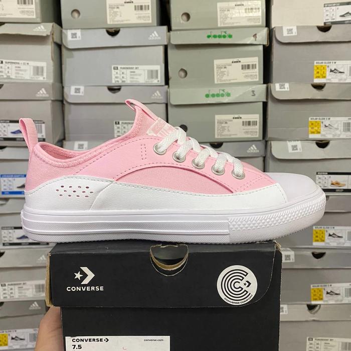 SEPATU CONVERSE CTAS WAVE ULTRA OX SUNRISE PINK/WHITE WOMEN ORIGINAL BNIB - A03055C