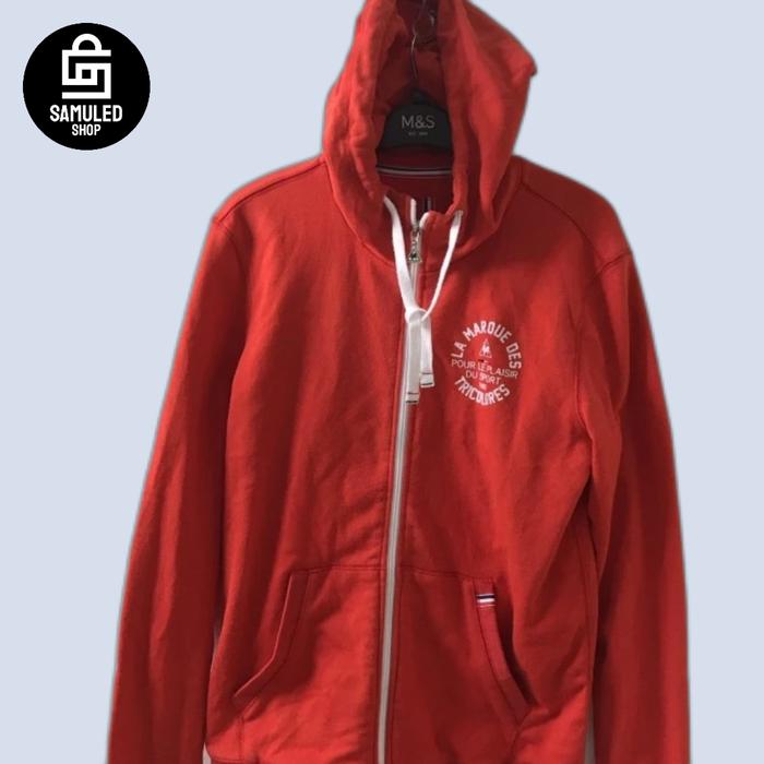 jaket hoodie zipper lecoq