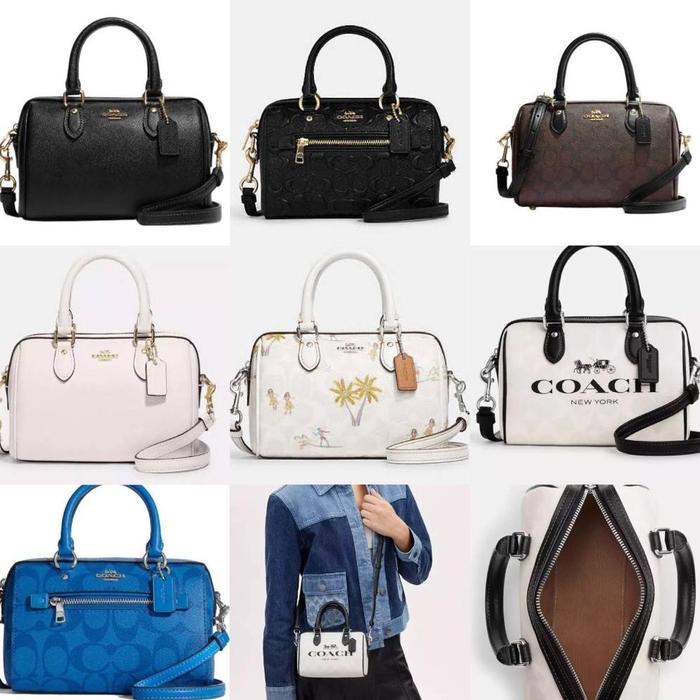 COACH MINI ROWAN CROSSBODY SIGNATURE ORIGINAL READY STOCK