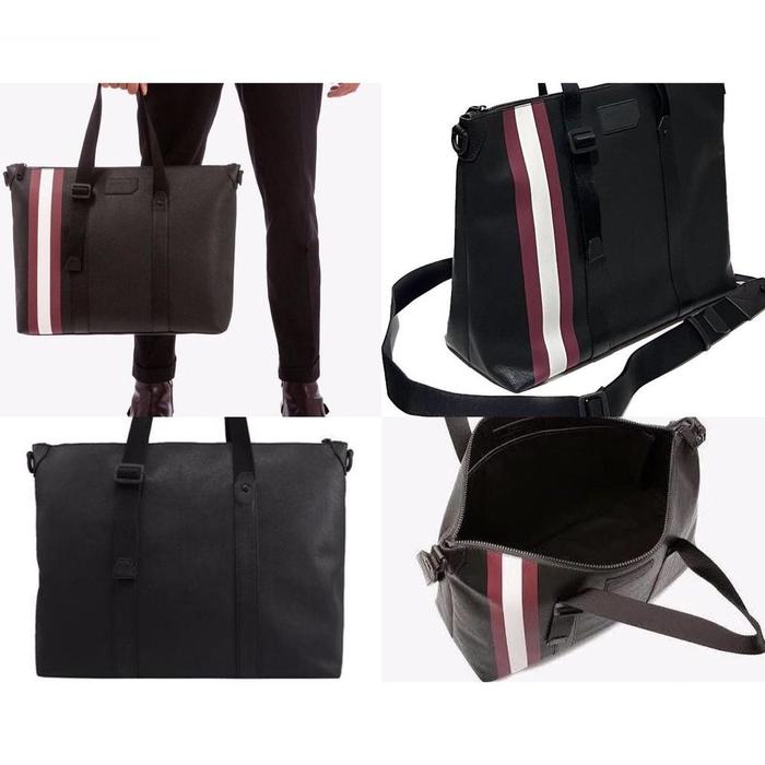 BALLY STONER TOTE BAG LEATHER SAFF ORIGINAL READY STOCK