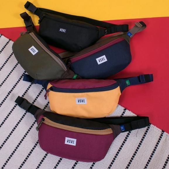 Tergacor WAIST BAG VISVAL - TAS PINGGANG - TAS SELEMPANG - TAS PRIA - TAS WANITA - TAS VISVAL RUSH T