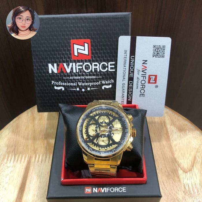 Jam Tangan Pria Naviforce NF 9150M Original