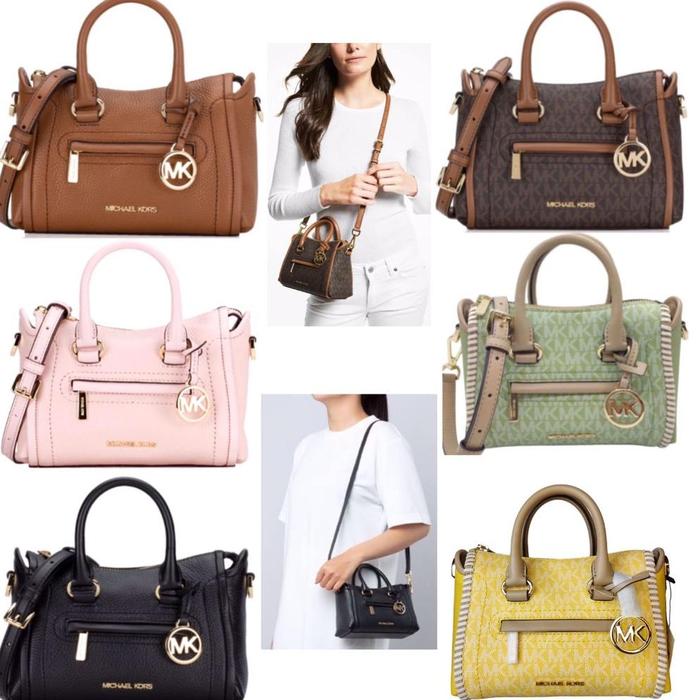 MICHAEL KORS CARINE SATCHEL CROSSBODY BAG XS ORIGINAL READY STOCK
