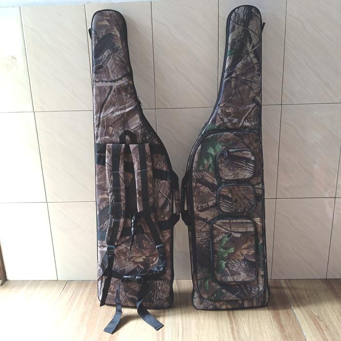 tas senapan camo GX pump busa tebal