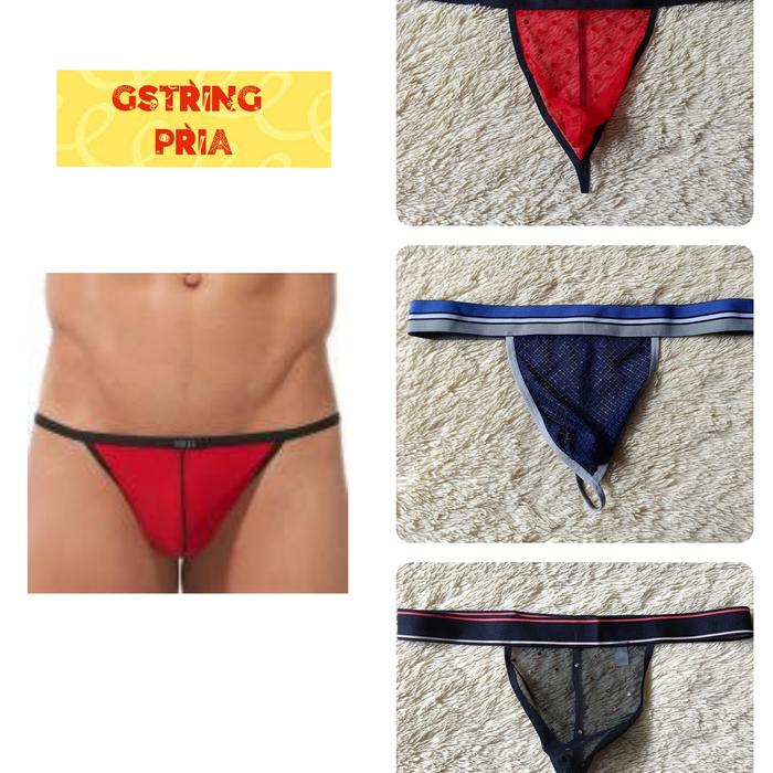 Gstring Pria Celana Dalam Pria /CD Thong Sexy Pria