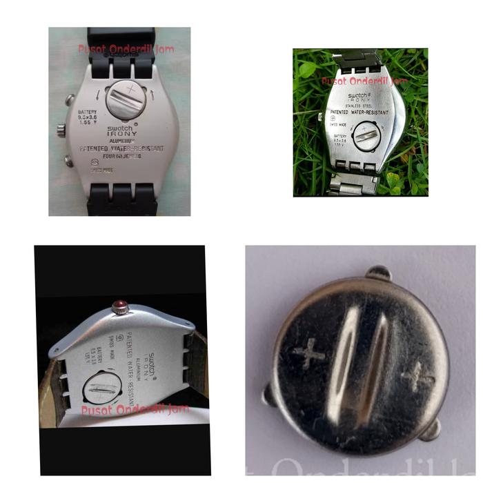 Tutup Baterai Jam tangan Swatch IRONY 9,5X3,6
