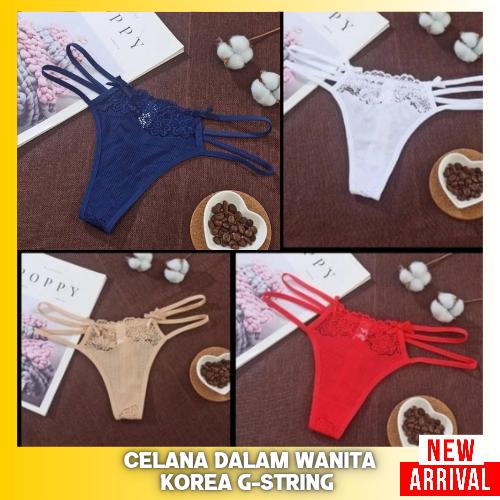 Celana Dalam Gstring Wanita Import Transparan Sexy Tali Satu