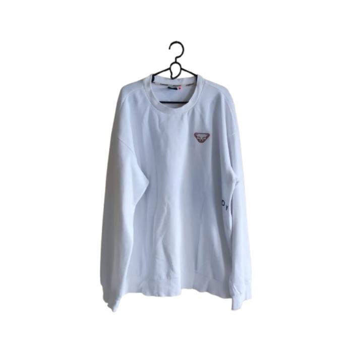 CREWNECK DYNAFIT WHITE SIZE L - CREWNECK BEKAS/SECOND