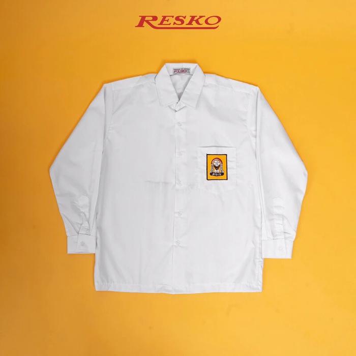 Baju Lengan Panjang Atasan SMP - Seragam Sekolah Resko
