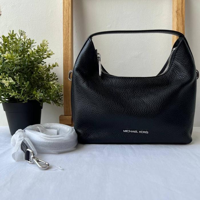 tas wanita mk ember small messenger black mm