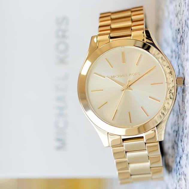 JAM TANGAN WANITA MICHAEL KORS MK3179 / MK 3179 SLIM RUNWAY ORIGINAL