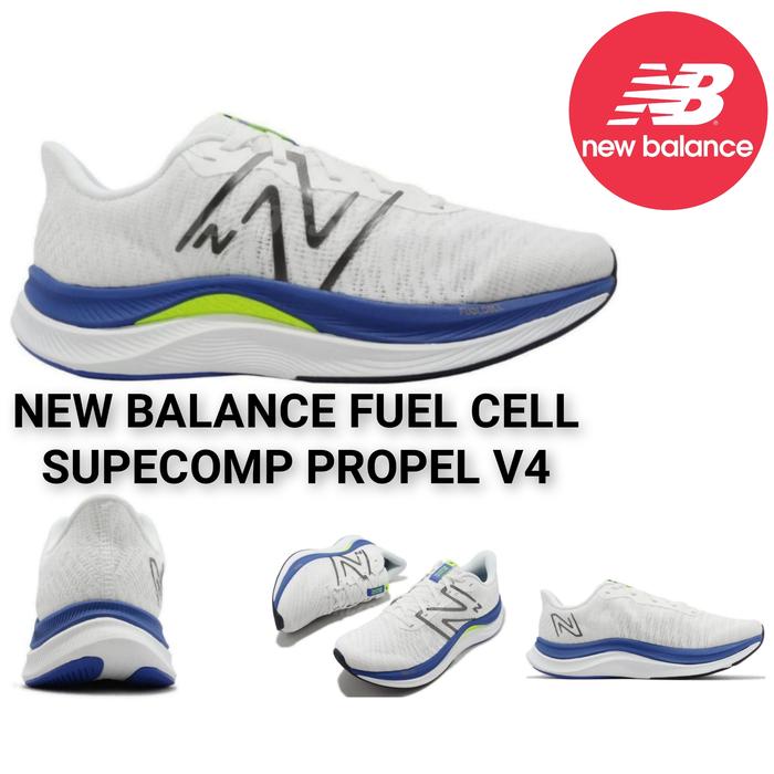 Sepatu NB New Balance FuelCell Propel V4 2E Blue White
