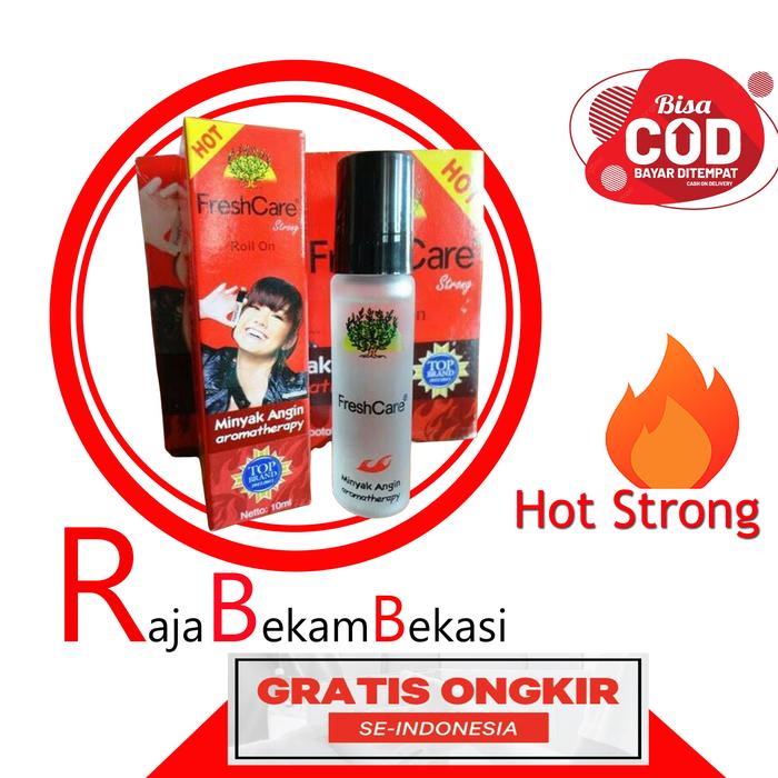 Fresh care Hot Strong FreshCare Aroma Theraphy Box merah Strong