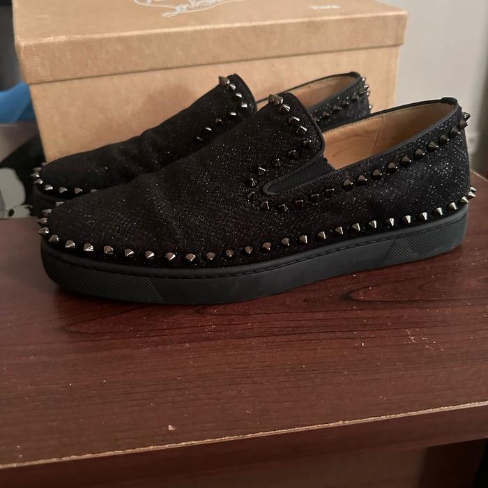 Loubutin loafers shoes second