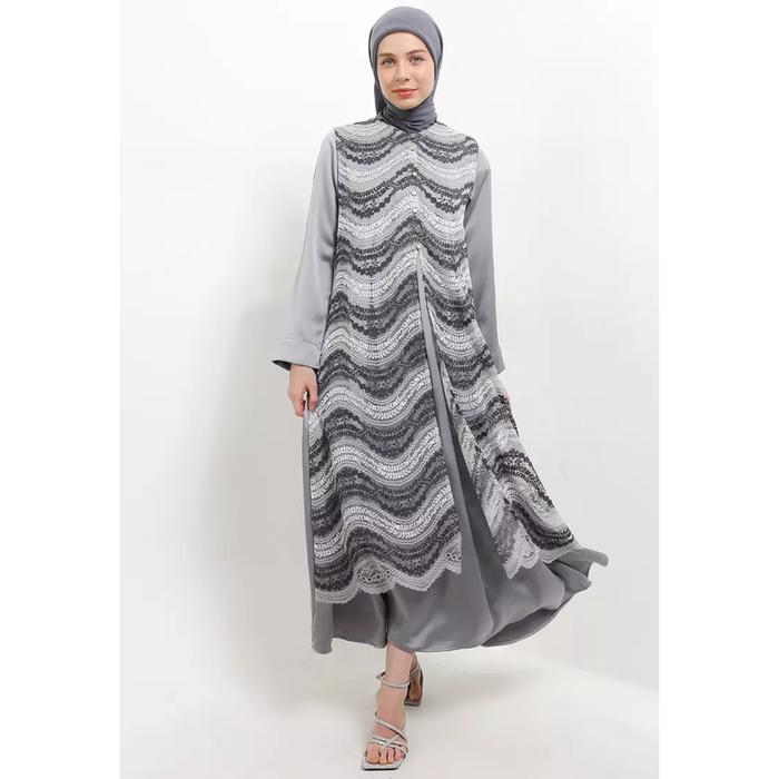 CARDINAL - GAMIS MUSLIM WANITA ORIGINAL - 1727 Femme Gamis Loose Fit