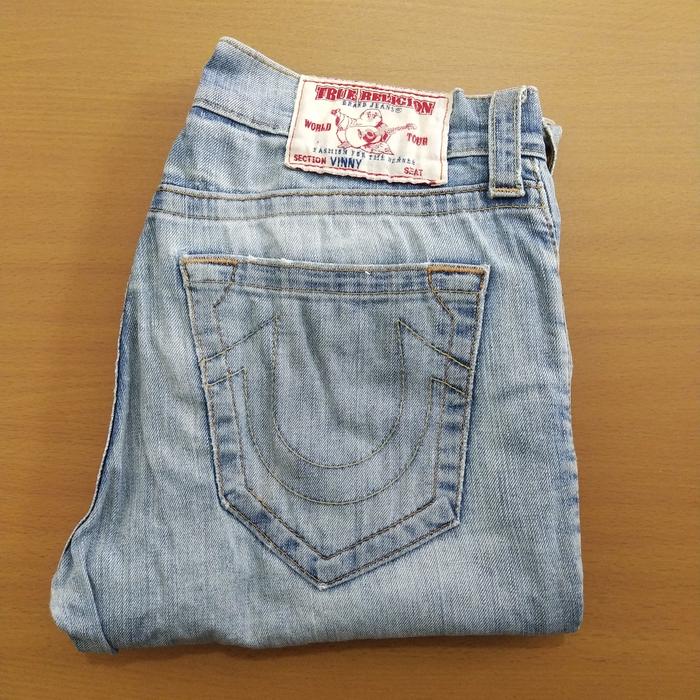 Jeans True Religion Pria Ukuran 32 (bekas - cek foto & deskripsi)
