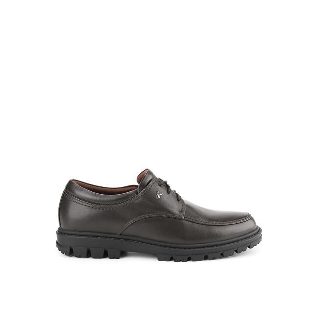 Playboy Sepatu Pria Juddo 2 Laces Up In Coffee PI6688CF