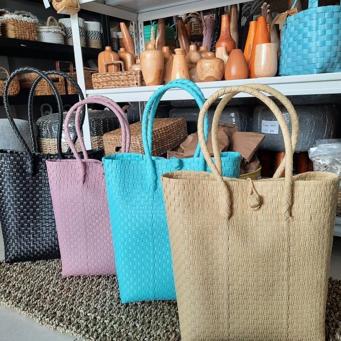 Tas Anyaman / Tas Jali / Tas Belanja / Tas LAPTOP BIG SIZE E43