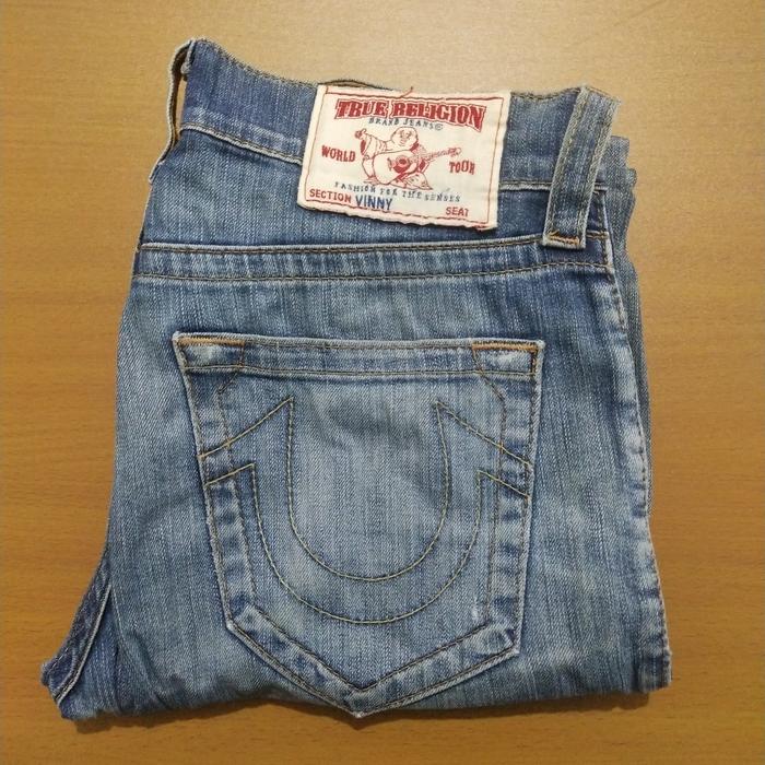 Jeans True Religion Pria Ukuran 32 (bekas - cek foto & deskripsi)