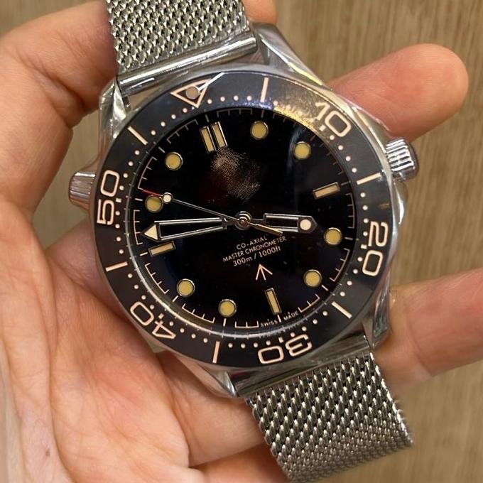 Jam Tangan O mg Jamesss Bon Automatic Rantai Pasir Mesin Miyota Jepang