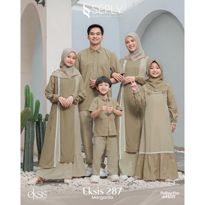 Sarimbit Seply Eksis 287 Margarita Gamis Couple Keluarga 2025