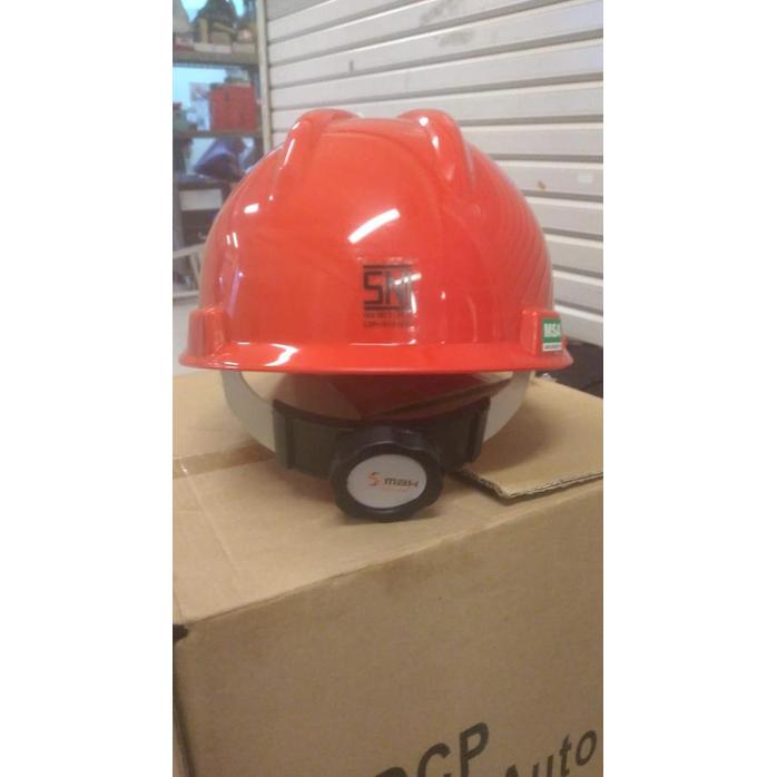 Helm Safety Proyek - Helm SNI | Helm Safety Helmet SNI MSA Lokal Helm Proyek+Sarang Putar Fastrack M