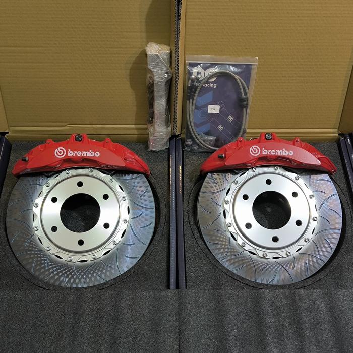 BBK Brembo CTSV 6 pot Original Refurbish BIG BRAKET KIT PAJERO,FORTUNER,INOVA dll