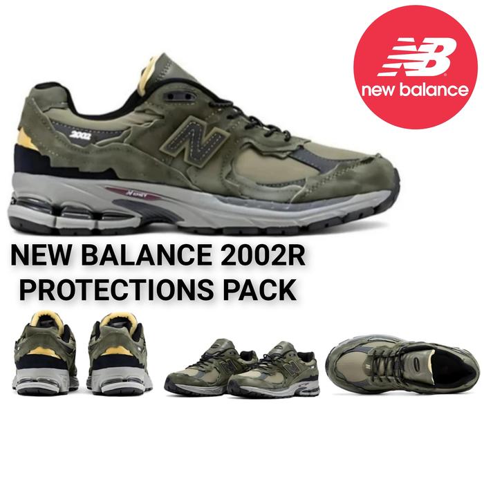 Sepatu Pria Sneakers Pria Sepatu NB Sepatu New Balance 2002r Protections Pack Dark Army Green
