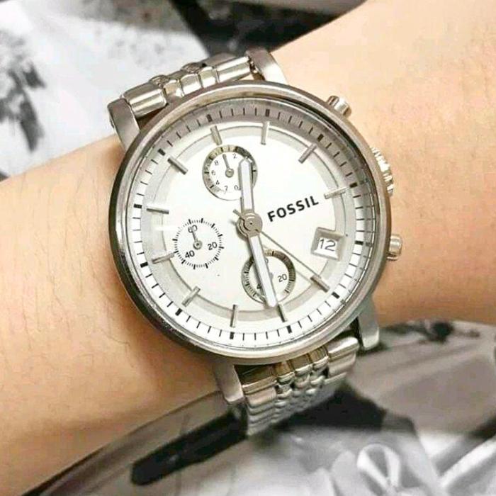 JAM TANGAN WANITA FOSSIL BOYFRIEND ES2198 / ES 2198 ORIGINAL