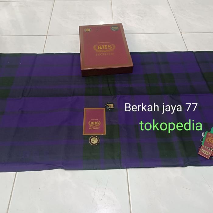 Sarung BHS KDT Motif Kotak Jadul Original