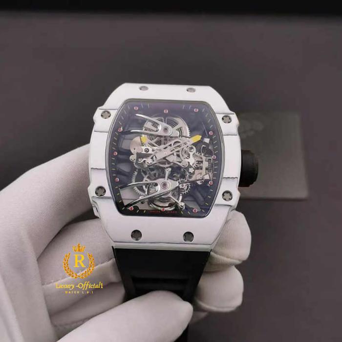 JAM TANGAN RM27-02 BLACK TOURBILLON ACTIVE SWISS AUTOMATIC